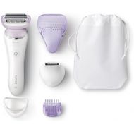 Philips SatinShave Prestige BRL170/00 Womens Electric Shaver with 5 Accessories for Hairdressing of Legs, Armpits and Bikini Area Universal Use
