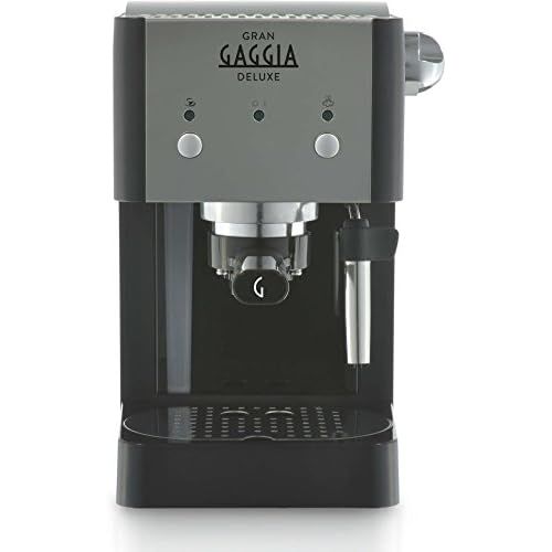  Gaggia ri8425/11 Macchina da caffe manuale ri842511/Kaffeevollautomat, schwarz/silber
