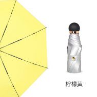 ZZSIccc Parasol Mini Sun Umbrella Rain Sunscreen Anti-Uv Folding Umbrella E