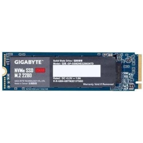 기가바이트 GIGABYTE NVMe 1.3/ M.2/ PCIe 3.0x4/ 256GB SSD (GP-GSM2NE3256GNTD)