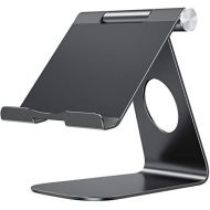 [아마존베스트]OMOTON Tablet stand, tablet stand, adjustable tablet holder for online classes/work, aluminium tablet holder compatible with iPad Air 4/Mini, iPad 10.2/9.7 and other tab up to 12.9