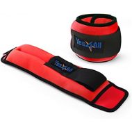 Yes4All Ankle/Wrist Weight Pair Set with Adjustable Strap  Multi Weights & Colors Available