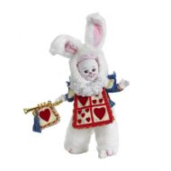 Madame Alexander Dolls White Rabbit, 8, Storyland Collection, Alice in Wonderland Collection