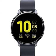 Samsung Galaxy Watch Active2 (Silicon Strap + Aluminum Bezel) Bluetooth - International (Aqua Black, R820-44mm)