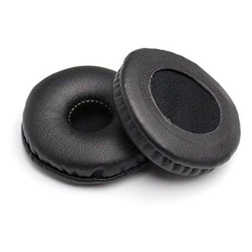  [아마존베스트]LLRY Replacement Ear Pads Leather Ear Pads Replacement Ear Pads Kit Fits Most Headphone Models Universal Diameter 55mm (1 Pair Black)