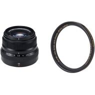 [아마존베스트]Fujifilm XF35mmF2 R WR Fujinon Lens Black & B+W UV Haze and Protection Filter (43 mm, MRC Nano, XS-Pro, 16x Hardened, Slim, Premium)
