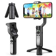 3-Axis Gimbal Stabilizer for Smartphone - Hohem Lightweight Foldable Phone Gimbal w/ Auto Inception Dolly-Zoom Time-Lapse, Handheld Gimbal for iPhone 12 pro max/11/Xs Max/Samsung -