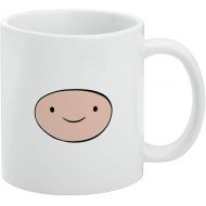 GRAPHICS & MORE Adventure Time Finn Head Ceramic Coffee Mug, Novelty Gift Mugs for Coffee, Tea and Hot Drinks, 11oz, White
