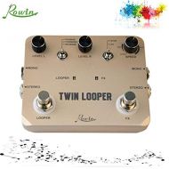 Rowin LTL-02 multi twin looper guitar effect pedals for musical instruments