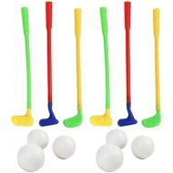 [아마존베스트]BESPORTBLE 2 sets plastic golf toy golf game toy set fun educational sports toy for golfers