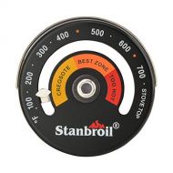 Stanbroil Wood Stove Top Surface Thermometer, Magnetic Stove Meter Thermometer for Wood Burning Stoves Top,Gas Stoves,Flues,Pellet Stove,Stove Pipe