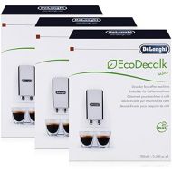 De’Longhi DeLonghi Eco Decalk Natural Coffee Machine Descaler Solution (Pack of 6 x 100 ml Fluid)