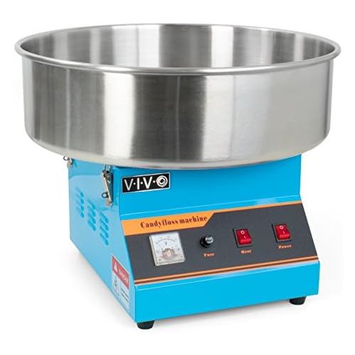 비보 VIVO Blue Electric Commercial Cotton Candy Machine, Candy Floss Maker CANDY-V001B
