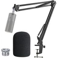 [아마존베스트]YOUSHARES Razer Seiren X Microphone Stand with Pop Shield, Articulated Arm with Wind Protection for Razer Seiren X Streaming Microphone