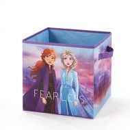 Idea Nuova Disney Frozen 2 Collapsible Storage Cube Featuring Anna & Elsa, 12X12, Multi, Model:TK321026