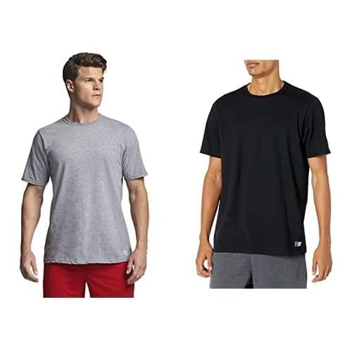  Russell Athletic Mens Cotton Performance Short Sleeve T-Shirt
