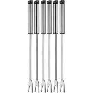 [아마존베스트]Kela Belana 79184 Fondue Fork Set 6-Piece Stainless Steel