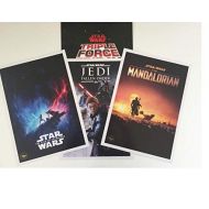 Disney Star Wars Exclusive Rise of Skywalker, Mandalorian, Jedi Fallen Order Triple Force Friday Lithograph Poster Set