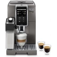 [아마존베스트]De’Longhi DeLonghi Dinamica Plus ECAM 370.95.T Kaffeevollautomat mit Milchsystem, Cappuccino und Espresso auf Knopfdruck, 3,5 Zoll TFT Touchscreen Farbdisplay und App-Steuerung, Kaffeekannen