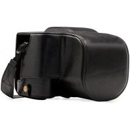 MegaGear Ever Ready Genuine Leather Camera Case Compatible with Leica V-Lux (Typ 114)