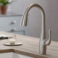 KRAUS KPF-1670SFS Esina Dual Function Pull, Faucets for Kitchen Sinks, Single-Handle, Spot Free Stainless Steel