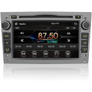 AWESAFE 2 DIN Car Radio with Satnav for Opel, 7 Inch Touchscreen Radio Supports Steering Wheel Control USB SD RDS Bluetooth