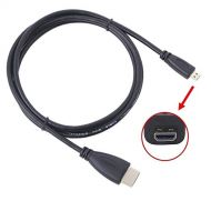 Accessory USA 6ft Micro HDMI to HDMI 1080P AV HD TV Video Audio Cable Cord Lead fits for GO Pro CHDHX-501 CHDHS-501 Action Camera