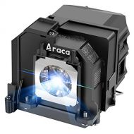 Araca ELPLP91 Projector Lamp with Housing for Epson BrightLink 695Wi EB-695Wi EB-685W EB-685WS 685Wi PowerLite 680 685W 685Wi EB-680 EB-680S Replacement Projector Lamp