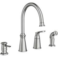 Moen 87044SRS Whitmore One-Handle High Arc Kitchen Faucet, Spot Resist Stainless