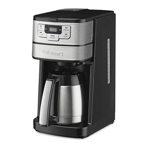  Cuisinart DGB-450 Automatic Grind & Brew 10-Cup Coffeemaker, Black/Silver
