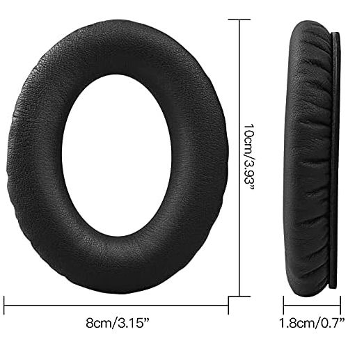  [아마존베스트]ALDOKE QC35 II Earpads Replacement Ear Pads Compatible with Bose QuietComfort 35 QC35 and 35ii QC25 QC15 QC2 AE2 AE2i AE2W Headphones (QC35 Black)