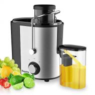 [아마존베스트]Juicer Machines Bagotte Fruit and Vegetable Juicer Compact Juicer Extractor Wide Mouth Centrifugal Juicer, Easy Clean Juicer, Stainless Steel, Dual-Speed, BPA-Free