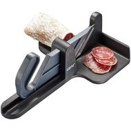GEFU Tranche Sausage Cutter Salami Cutter, Hand Operated Manual All Purpose Slicer, Sausage Cutter, Ham, Bacon, Hard Cheese, Stainless Steel Blade