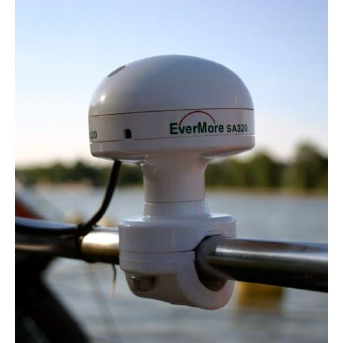  [아마존베스트]SA320Marine 12Kanal GPS Satelliten Receiver of Evermore SA 320with RS-232Serial Interface for Yacht Jolle and Motor Boat. 924Volt Anlagen anschl