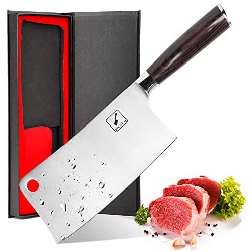  [아마존베스트]imarku Professional Kitchen Knife / Chefs Knife / Utility Knife Made Of High-Quality Carbon Stainless Steel With Sharp Blade And Ergonomic Handle
