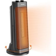 PELONIS PTH15A2BGB 1500W Fast Heating Space Heater, Programmable Thermostat, Easy Control, Widespread Oscillation, Over Heating & Tip-over Switch Protection, 7.72 x 7.72 x 17.76 In