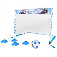 GoSports Disney Soccer Goal Set for Kids - Includes Single 4’ x 3’ Backyard Soccer Goal, Soccer Ball and Sport Cones - Encourage Early Interest in Soccer
