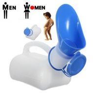 EatingBiting（R）1000ml Portable Plastic Male Female man women Baby Kids Urinal Mobile Toilet Potty Urinal for Car Travel Camping training Urinal Toilet Unisex Potty Pee