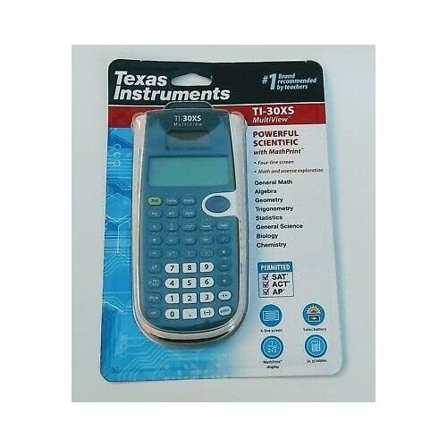  Texas Instruments Ti-30Xs Multiview Scientific Calculator, 16-Digit LCD