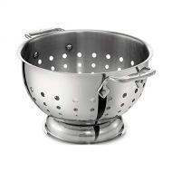 All-Clad 5605C Stainless Steel Dishwasher Safe Colander Kitchen Accessories, 5-Quart, Silver