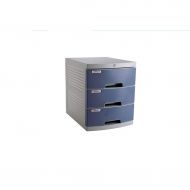 LPYMX Desktop File Cabinet with Chest of Drawers Storage Cabinet Storage Cabinet (Color : Gray)