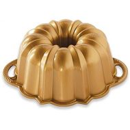 Nordic Ware 51277 Anniversary Bundt 6 Cup, Gold: Kitchen & Dining