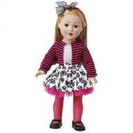 Dollie & Me / Blonde 18 Doll in Floral Skirt with Bow Headband