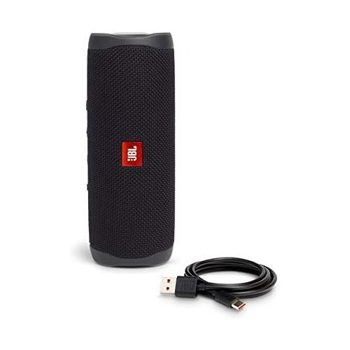 제이비엘 JBL FLIP 5 Portable Speaker IPX7 Waterproof Bundle with gSport Deluxe Hardshell Case (Black)