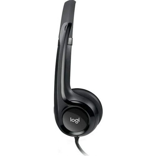 Amazon Renewed Logitech ClearChat Comfort USB Headset H390 with Mic - Black (Renewed)