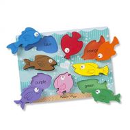 Melissa & Doug Colorful Fish Chunky Puzzle