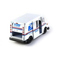 KiNSMART United States Postal Service Mail Delivery Truck Diecast Model Toy Car in White