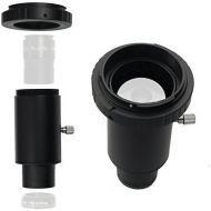 Solomark 1.25 Inch Telescope Camera Adapter with T-Ring for Canon to Take Photos