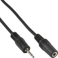 [아마존베스트]InLine Jack Adapter Cable Male to 2.5mm Male to 4-Pin Hosiden Male to 3.5mm Female1m 99308D