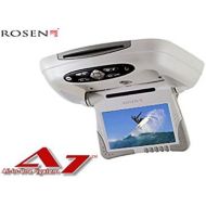 Rosen Roses AC 3101?All in One Ceiling Monitor 7?Inch TFT mit DVD Player Remote Control